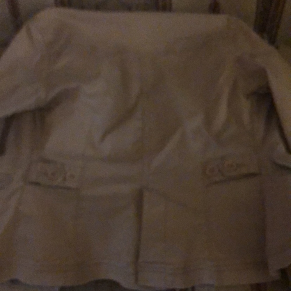 Plugg Beige Button Down Jacket - Lightweight -Vin… - image 3
